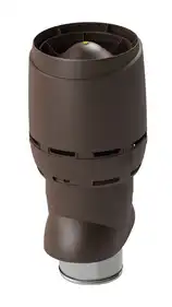 Вентиляционный выход VILPE 250/ИЗ/700 Flow XL с колпаком коричневий