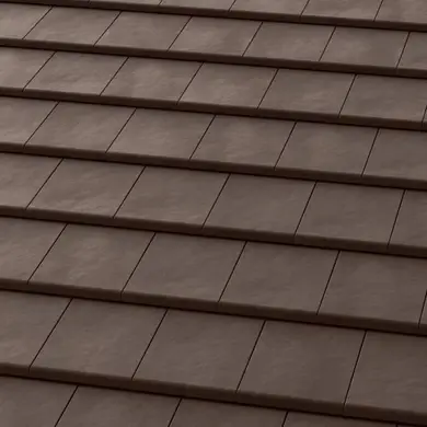 Керамическая черепица Tejas Borja Flat-10 Chocolate