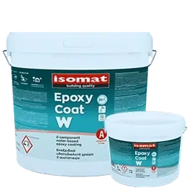 Епоксидне захисне покриття Isomat EPOXYCOAT-W Комплект (А+В) 9 кг, Base TR