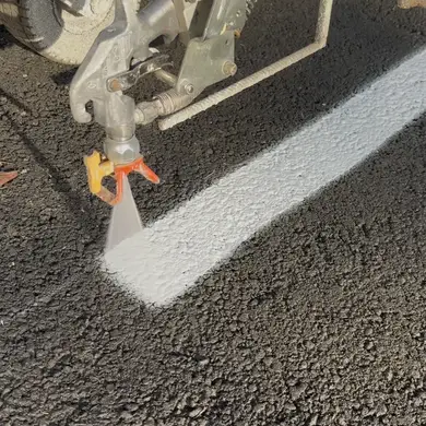Двухкомпонентная ММА краска для дорожной разметки TEKNO Teknobond 970 Комплект (А+В) 25 кг,  Белый