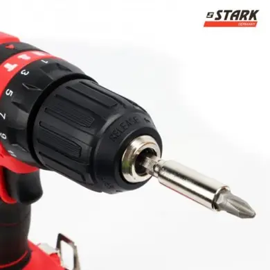 Дриль-шурупокрут ударний акумуляторний STARK CD-20-2 Li-Ion 20В