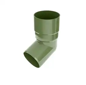 Коліно BRYZA система 125/90 67,5° Зелений RAL 6020 (62-145)