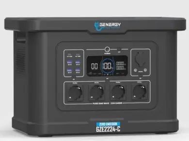 Зарядная станция GENERGY GZE-2224-C 2232Вт/ч, 2400Вт ном, 4500Вт макс.