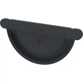 Заглушка ринви для загина кромки Zambelli Robust система 105/80 RAL 7016 Антрацит