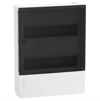 Щит пластиковий Schneider Electric ЩРН-П-24 мод зовн.уст. IP40 проз двері Resi9 (C1)