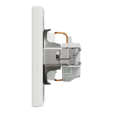 Розетка Schneider Electric 1-я З/К внутр. со шторками "ASFORA" белая (C1)