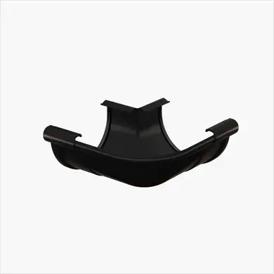 Кут зовнішній Galeco PVC система 130/100 90° RAL 9005 Чорний