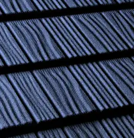 Композитная черепица QueenTile Shake Blue Mix