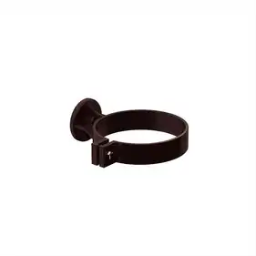 Кронштейн труби Galeco PVC система 110/80 RAL 8019 Темно-коричневий