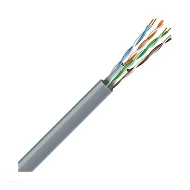 Кабель ЗЗЦМ FTP cat.6 AWG 4х2х0,57 350МГц (бухта 305м) серый
