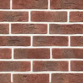 Плитка ручного формування Loft Brick Колекція Бельгійська 09 Червоний 240х71х15мм