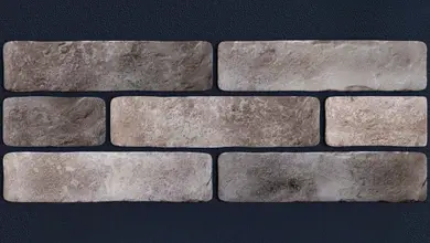 Фасадна термопанель з клінкерною плиткою КерамТерм Golden Tile Фіно темно-бежевий, 6 мм 80 Neopor EPS 120