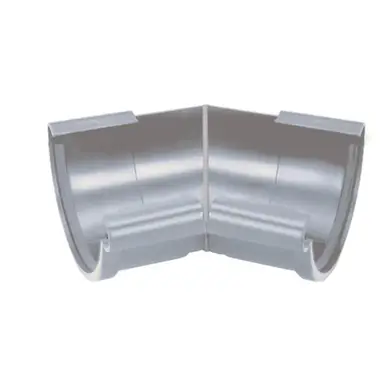 Угол внутренний Galeco PVC система 150/100 135° RAL 7038 Светло-серый