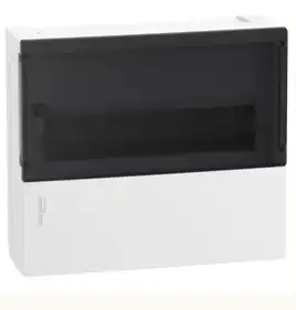 Щит пластиковый Schneider Electric ЩРН-П-12 мод внешн.уст. IP40 прозр. дверь Resi9 (C1)