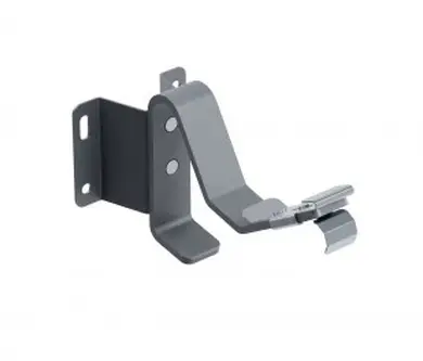 Гак торцевий прихований Flamingo IQ система 135/80 RAL 7016 Антрацит
