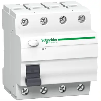 Дифференциальное реле Schneider Electric 4-п. Acti9 ID K 40A А 30mA 