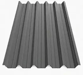 Профнастил Будсервіс Т-40 Relief iceCrystal mat Thyssen krupp 0.50 mm RAL 7016 Графіт