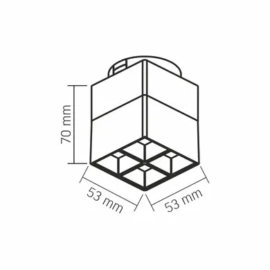 Светильник магнитный трековый Videx LE24B 7.5W 4000K 48V Black (VL-TRMS-LE24B)