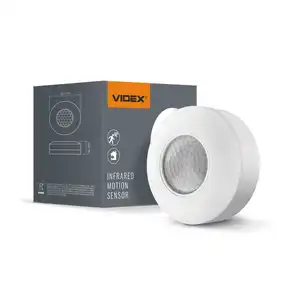 Датчик движения и освещенности Videx 220V 1200W инфракрасный накладной нерегулируемый (VL-SPC12W)