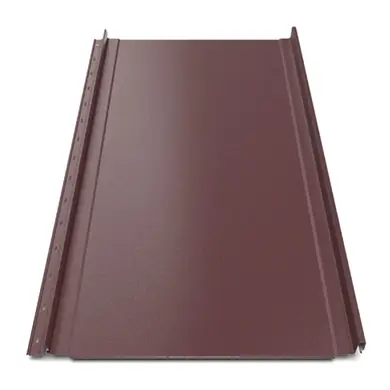 Кликфальц Tile "Классика" матполиэстер Arcelor Mittal 0.50 mm RAL 3005 Красный