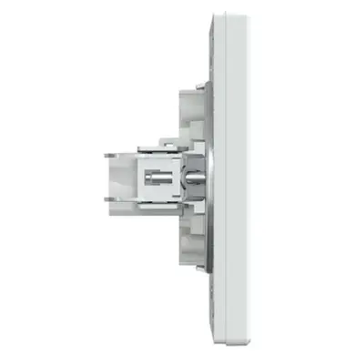 Роз'єм Schneider Electric HDMI з рамкою білий 