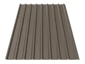 Профнастил Зартмет ПС-20/ПК-20 Sq mat Dongbu Корея 0.50 mm RAL 8019 Коричневый