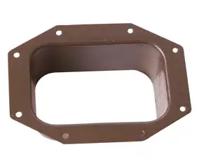 Лійка ринви NOVATIK QUADRA (125/80х50 мм) RAL 8017 Шоколадно-коричневий