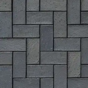 Клинкерная брусчатка ABC Berlin blau-anthrazit 200х100х80 мм