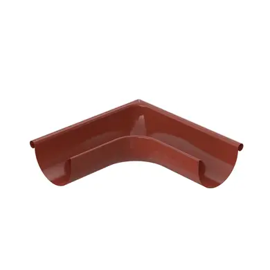 Угол 90° внешний BRYZA BRYZA STAL система 125/90 Кирпичный (RAL 8004)