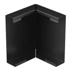 Кут зовнішній декоративної планки Galeco Stal² система 125/80x80 RAL 7015 Графітовий