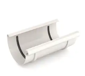 Муфта желоба BRYZA система 150/110 Белый RAL 9010 (63-031)