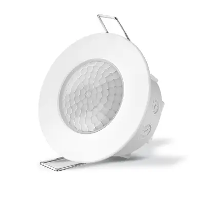 Датчик движения и освещенности Videx 220V 1200W инфракрасный встроенный VL-SPR17W)