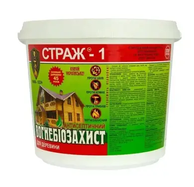 Концентрат сухий 1:10 STRAZH Страж - 1 для зовнішніх робіт під накриттям (відро) 5 кг