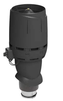 Вентилятор VILPE FLOW Еco 160 Р/500 черный