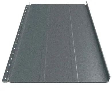 Клікфальц Будсервіс "Смарт" П3 Relief iceCrystal mat Thyssen krupp 0.50 mm RAL 7016 Графіт