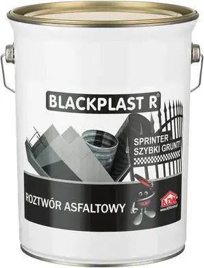 Бітумний праймер швидковисихаючий ADW BLACKPLAST R 5 л