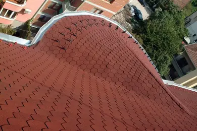 Битумная черепица IKO Victorian Plus 10 Tile Red