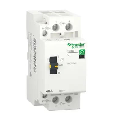 Контактор Schneider Electric 40 A  230V 2NO 1P+N RESI9 50Hz (C2) 
