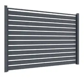 Ламель Tile Ранчо-Вестерн 100х3000мм полиэстер U.S.Steel 0,50мм RAL 7024 Серый