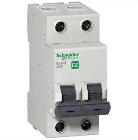 Автоматичний вимикач Schneider Electric 2-п. EZ9 10A C (4,5kA) (C1)