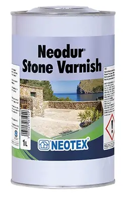 Прозрачный акриловый лак NEOTEX Neodur Stone Varnish банка 4 л