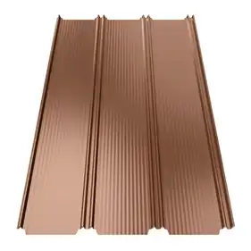 Кликфальц Tile "Фальц настил" полиэстер Arcelor Nippon 0.39 mm RAL 8004 Терракота