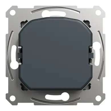 Димер поворотний ЛЕД Schneider Electric RC 3-370 Вт,  "ASFORA" сталь 