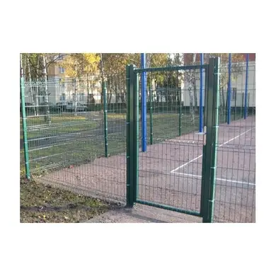 Калитка Завод Центр - Сетка Заграда Стандарт ОЦ+ППЛ 1730 мм RAL 6005
