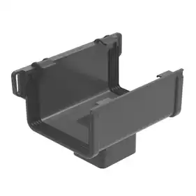 Лійка Galeco PVC² система 135/70х80, 135°/80 RAL 7021 Графітовий