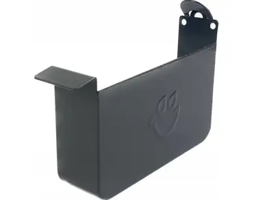 Заглушка ринви права сталь Galeco Stal² система 125/80x80 RAL 7015 Графітовий