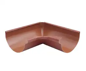 Кут ринви зовнішній NOVATIK RONDA (125/87 мм), 135° RAL 3011 Червоно-коричневий
