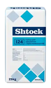Суміш для приклеювання та армування SHTOCK МВ І24 25 кг