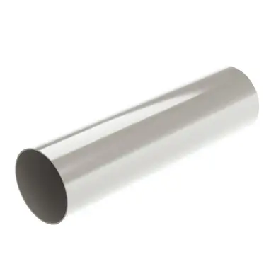 Труба Galeco PVC система 110/80, 4 м.п. RAL 9010 Білий