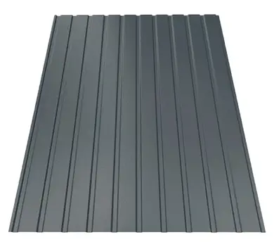 Профнастил Будсервис Т-07 Pladur wrinkle mat Thyssen krupp 0.50 mm RAL 7016 Графит